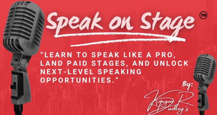 Speak on Stage™️