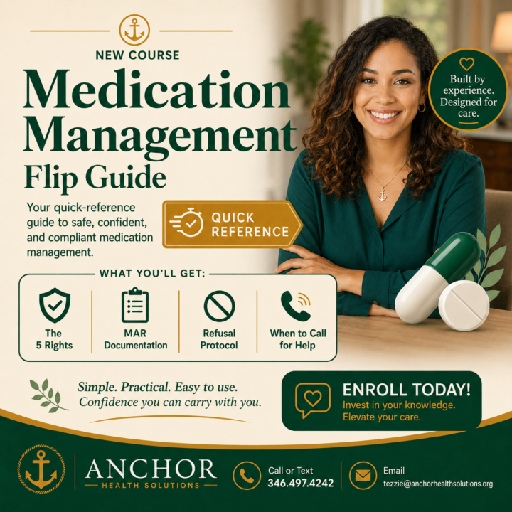 Medication Management Flip Guide