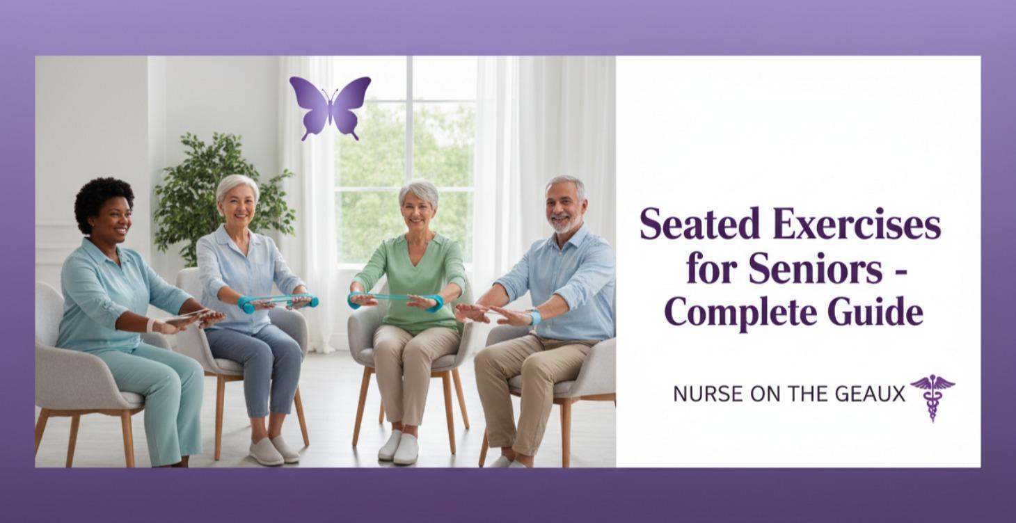 Seated Exercises for Seniors: Mobility Guide