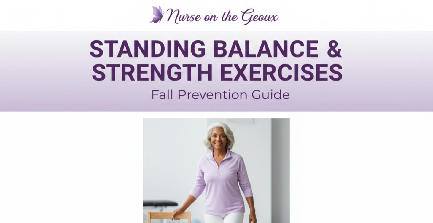 Standing Balance & Strength Exercises