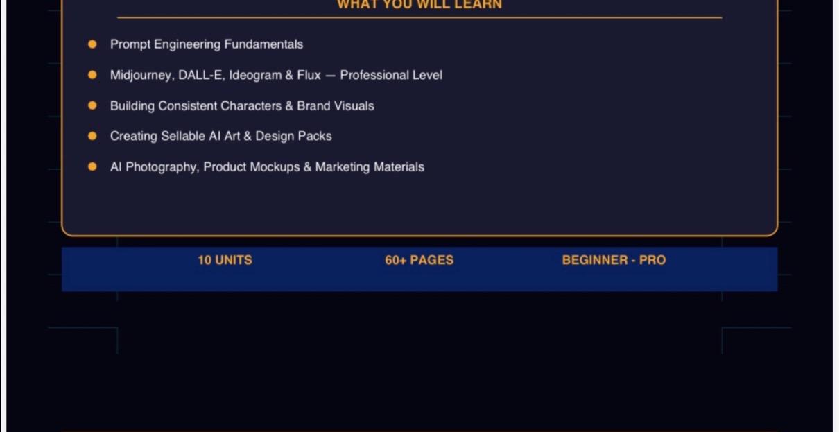 AI IMAGE MASTERY: CORE COURSE 1