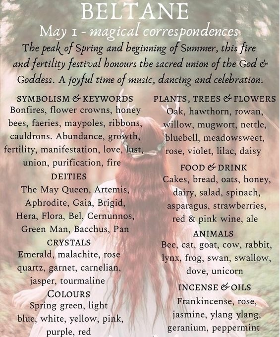 Beltane is coming! May 1st