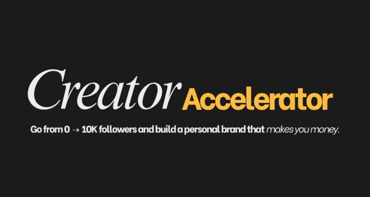 The Creator Accelerator