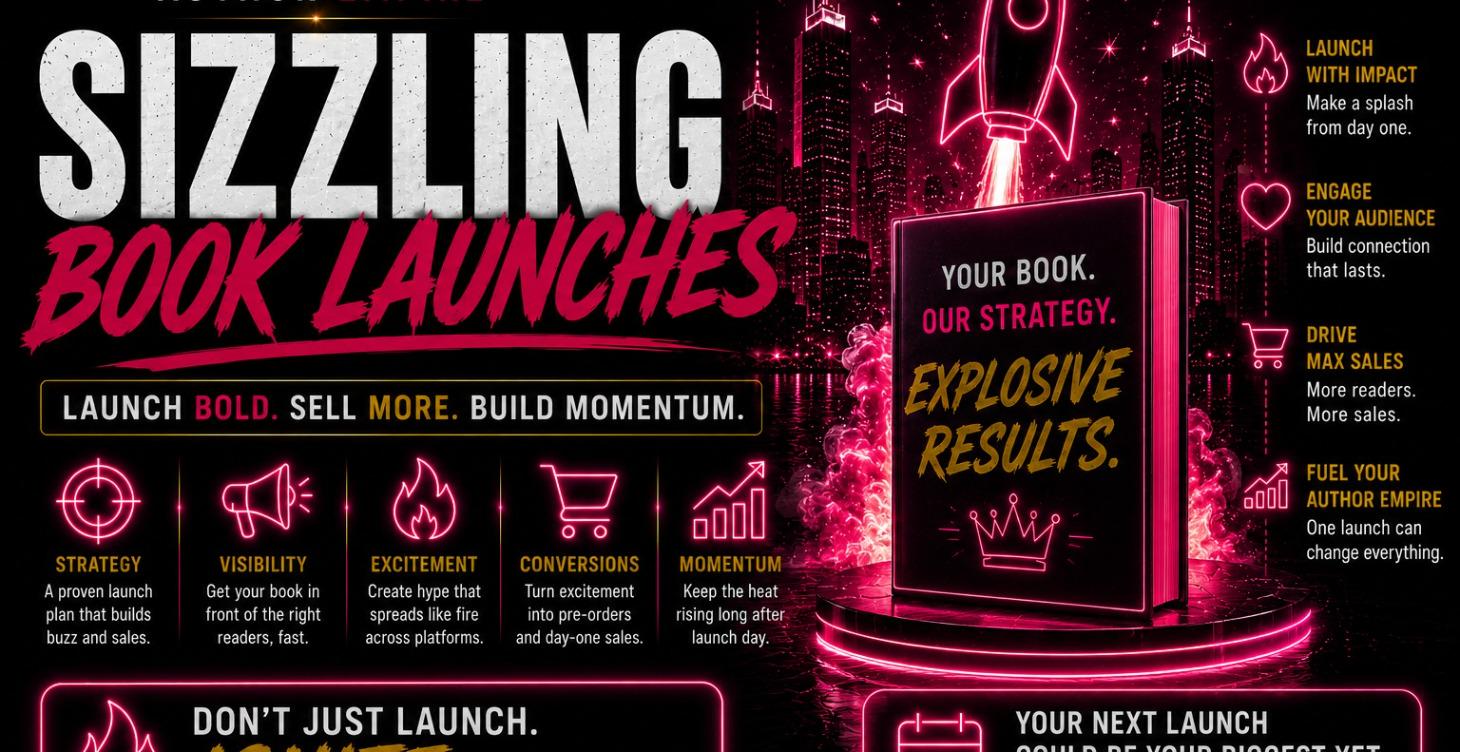 Sizzling Book Launches