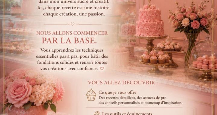 Cours de pâtisserie S.L
