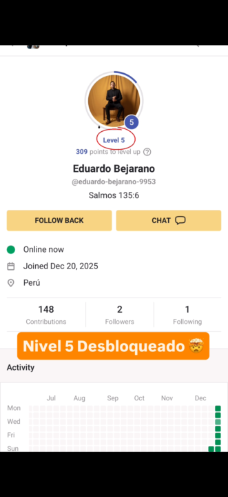 Nivel 5 Desbloqueado  