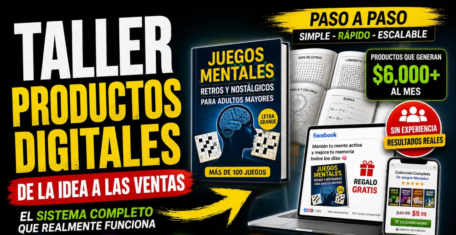 Crea  tu Tienda de Cuadernillos Digitales