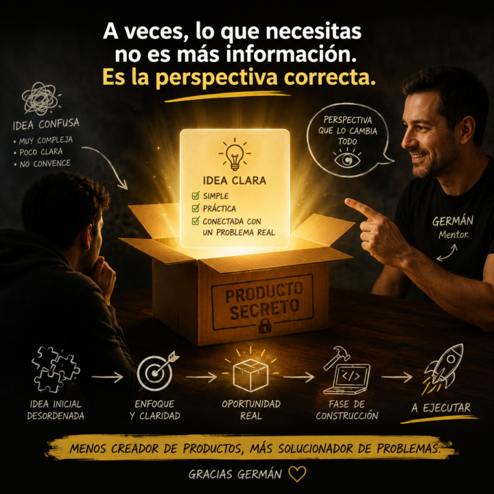 Estaba a punto de construir la idea equivocada.🤦