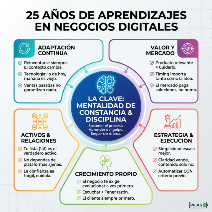 Mis Aprendizajes de 25 años de Experiencia de Vender Infoproductos