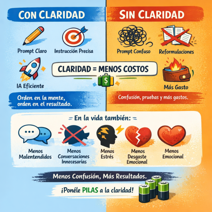 La claridad también baja costos (en IA y en la vida)