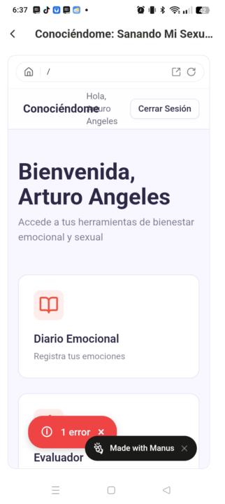 Sesiones en crudo