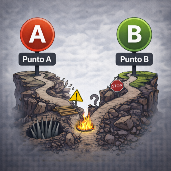 Algo que todos piensan pero nadie dice: La promesa sin proceso es la droga favorita del emprendedor moderno.