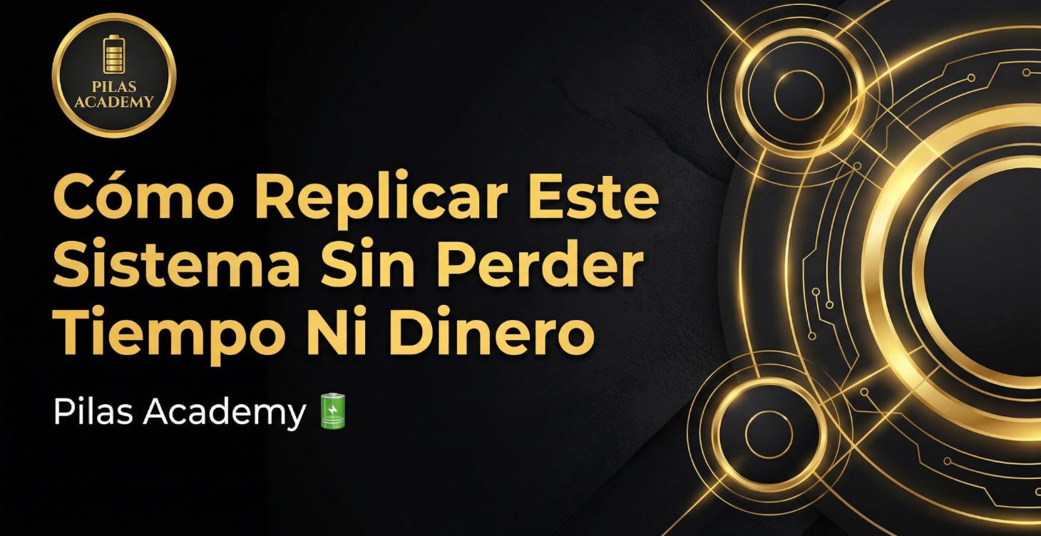 Cómo Replicar Este Sistema Sin Perder Tiempo