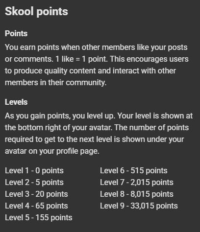 Como aumentar puntos para el siguiente nivel 👇