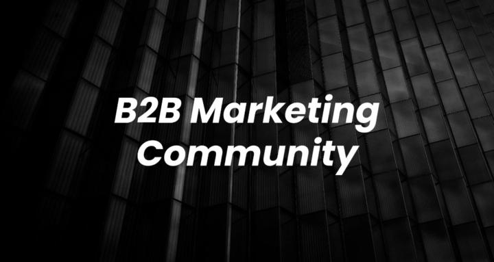 B2B Marketing Community