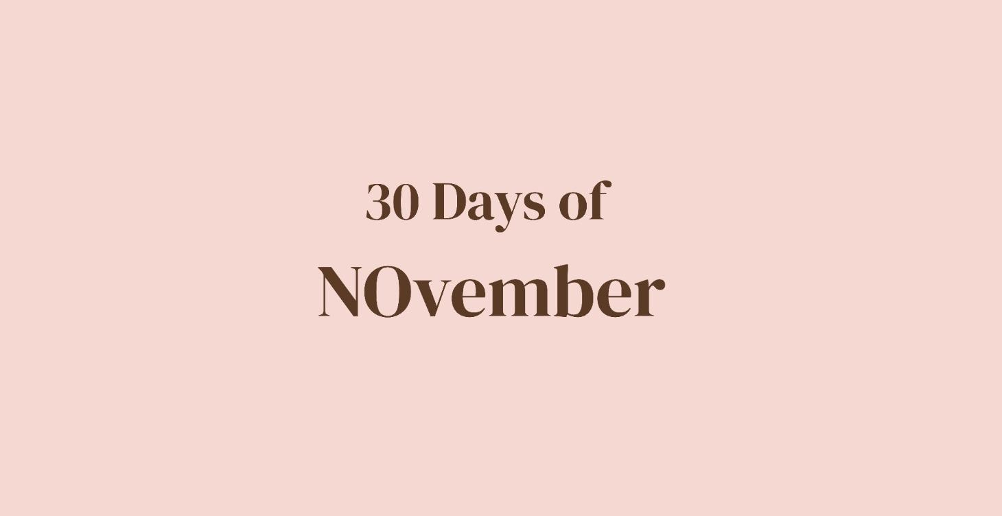 30 Days of NOvember