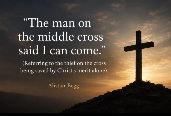 The Man on the Middle Cross