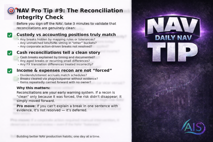 🎯 NAV Pro Tip #9: The Reconciliation Integrity Check