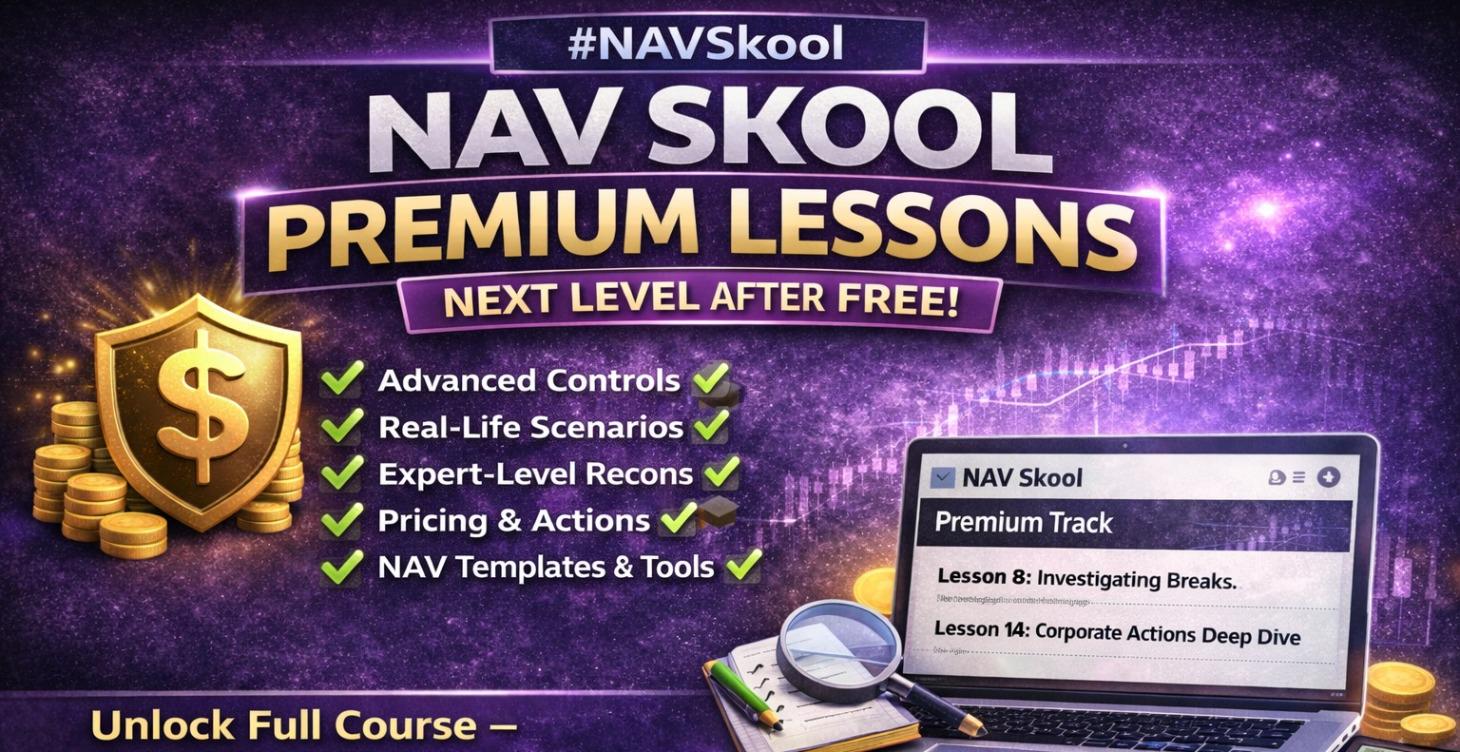NAV Skool Premium Lessons — Next Level After Free