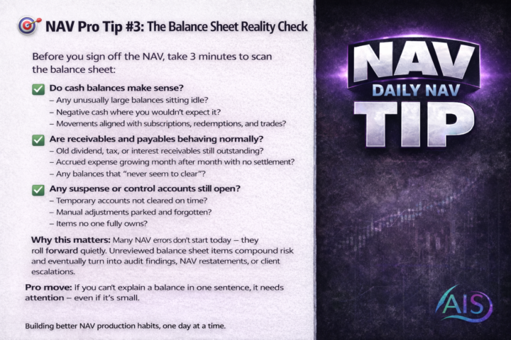 🎯 NAV Pro Tip #3: The Balance Sheet Reality Check