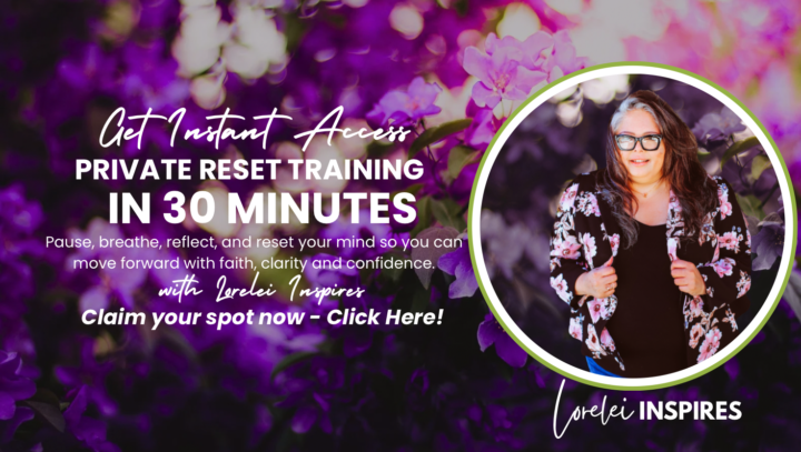 NEW ARRIVAL! 30 MIN. Reset Training 