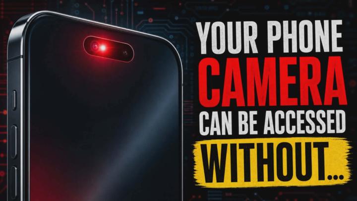 Your Phone Camera Can Be Accessed Without You Knowing