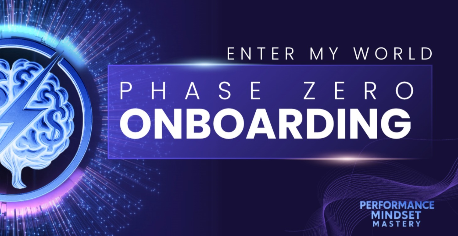 Phase ZERO: Onboarding