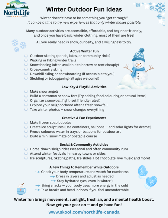 ❄️ Winter Outdoor Fun