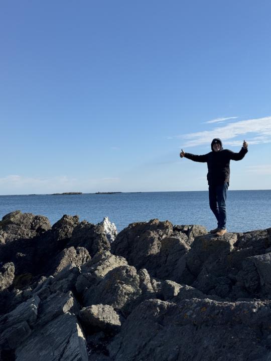 Breathing in what life has to offer