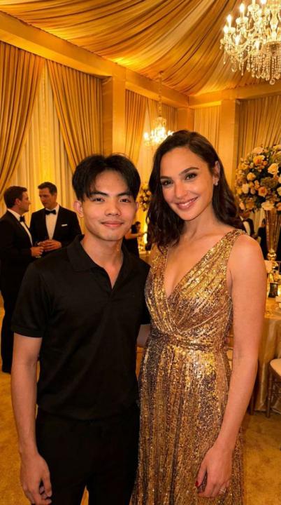 Met Gal Gadot yesterday