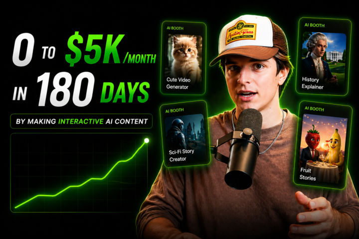 Become a full time AI creator in 6 months.