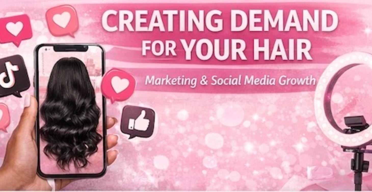 CREATING DEMAND FOR YOUR HAIR: Marketing