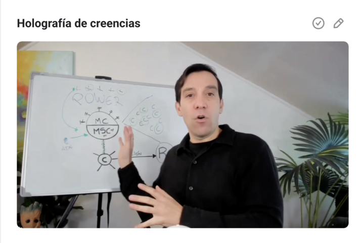 🎥 Holografía de Creencias ya disponible