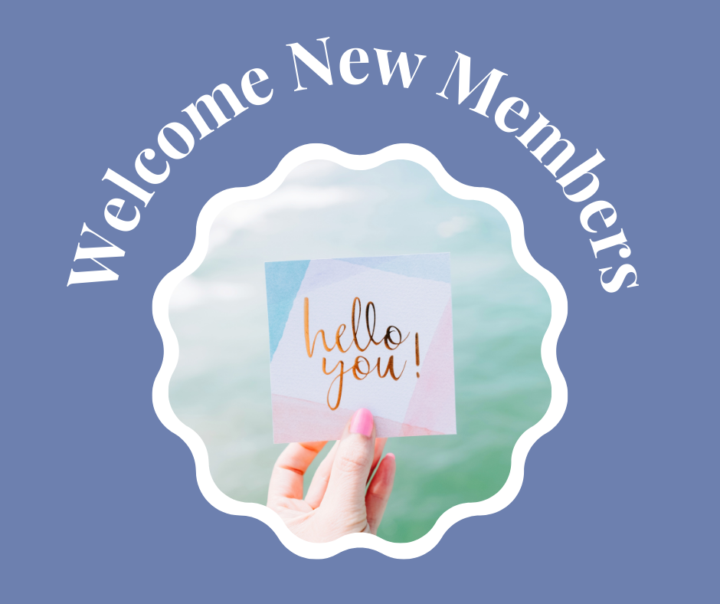 Welcome new members! 🎉