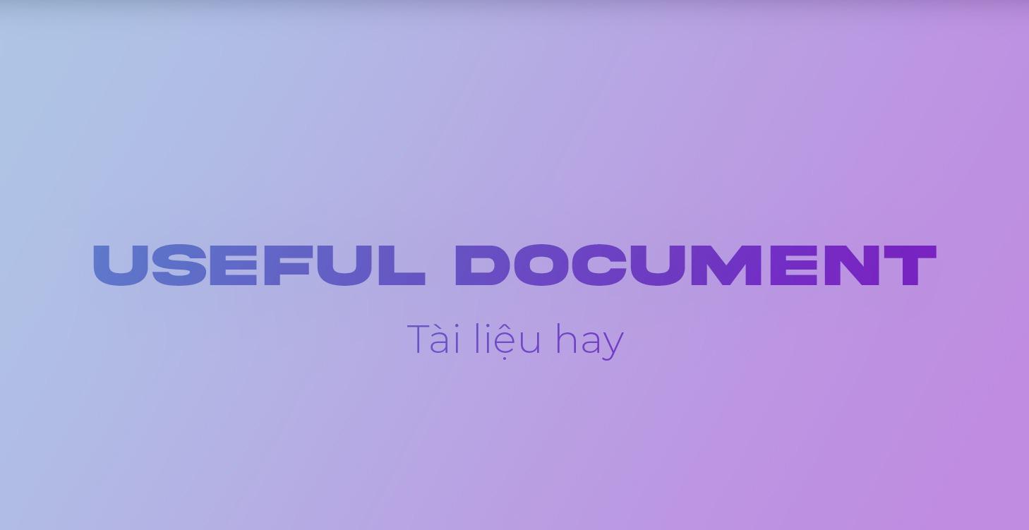 TÀI LIỆU HAY