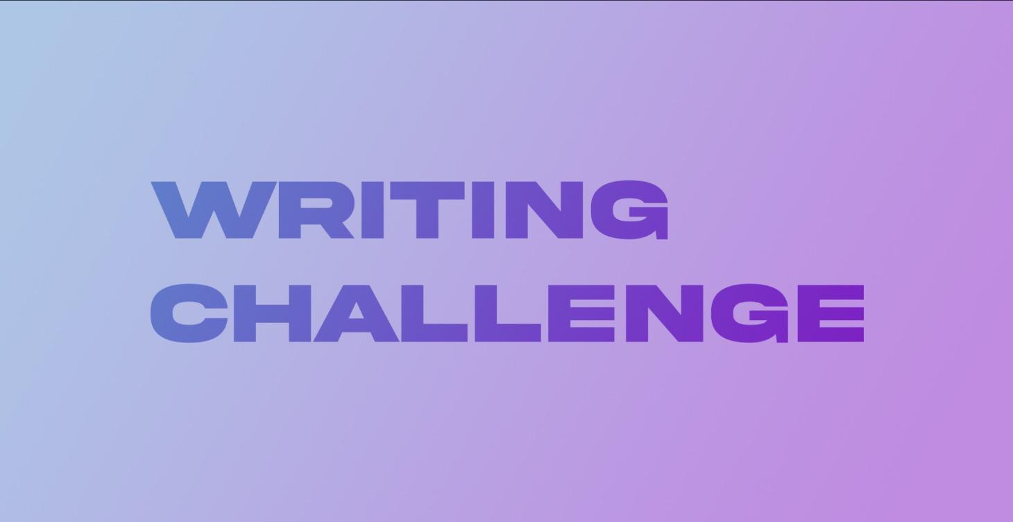 Writing challenge