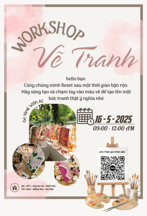 WORKSHOP VẼ TRANH