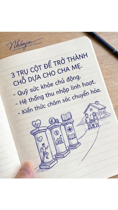 Đừng để sự hiếu thảo chỉ dừng lại ở lời nói   Hãy chuẩn bị "Lực"