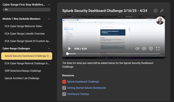 Splunk Security Dashboard Challenge is Live