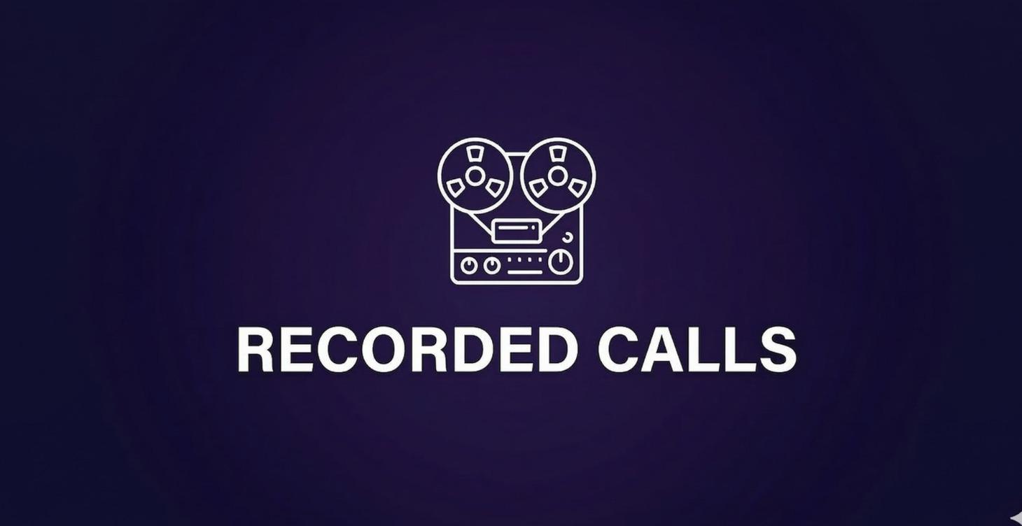 Recorded Calls. ποΈ
