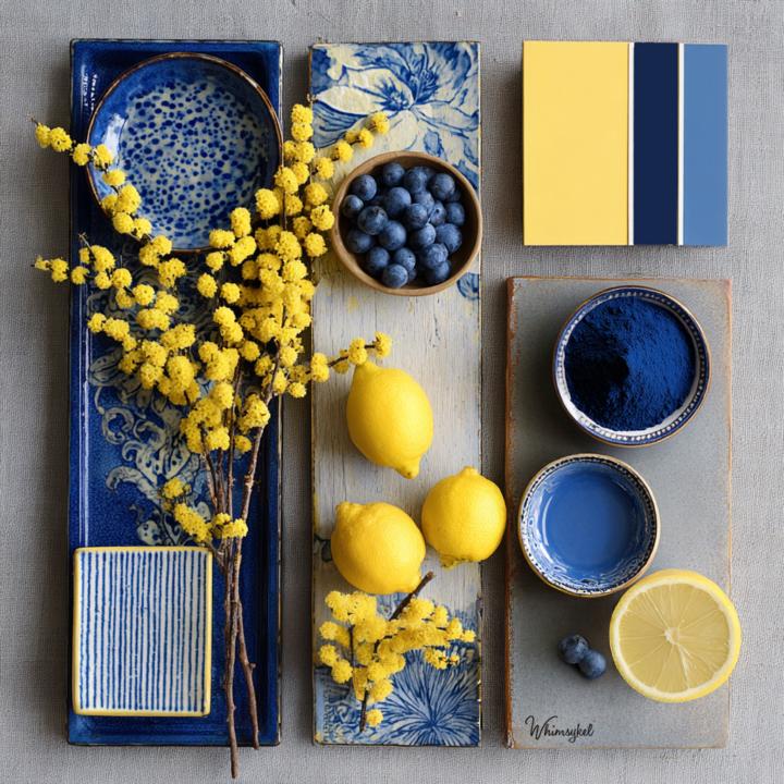 Moodboard Monday: Lemons & Blueberries
