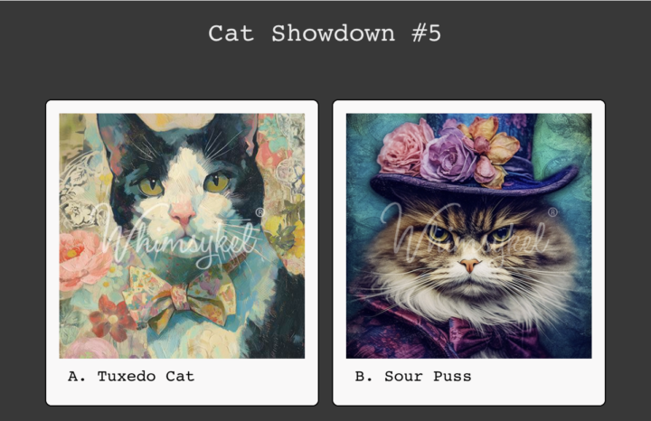 Day 3: Paws & Whiskers Quarterfinals