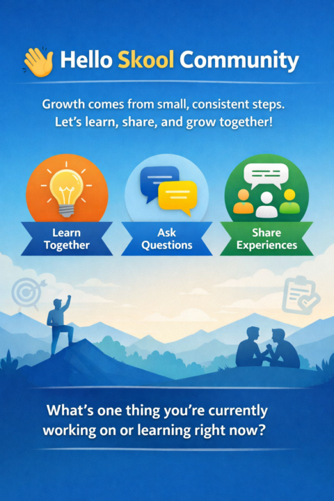 HELLO COMMUNITY 👋