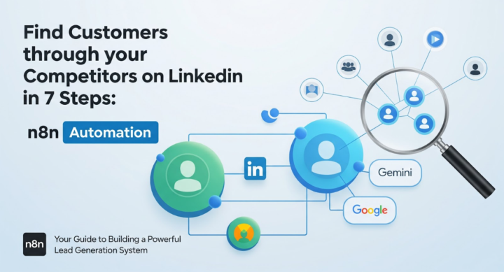 Find Customers through your Competitors on LinkedIn in 7 Steps: n8n Automation