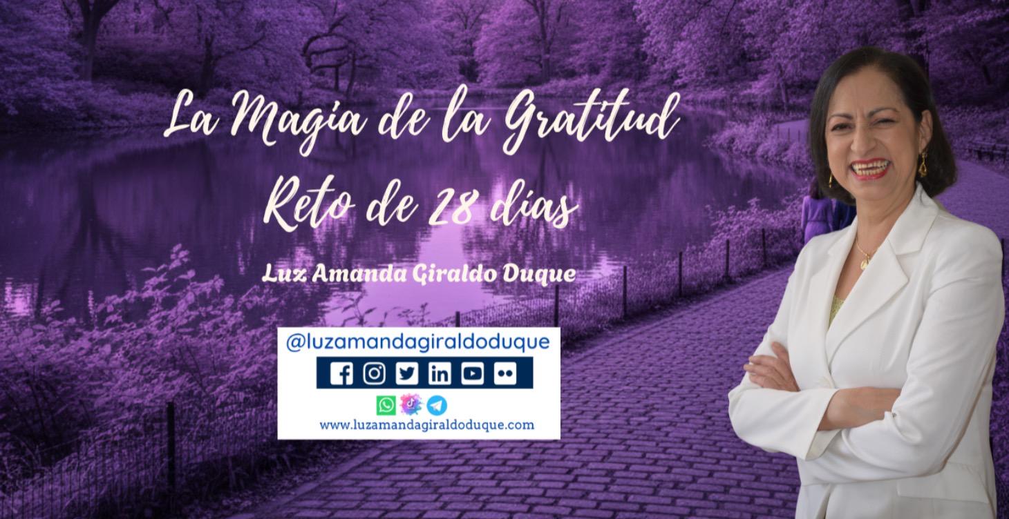 La Magia de la Gratitud - Reto de 28 días