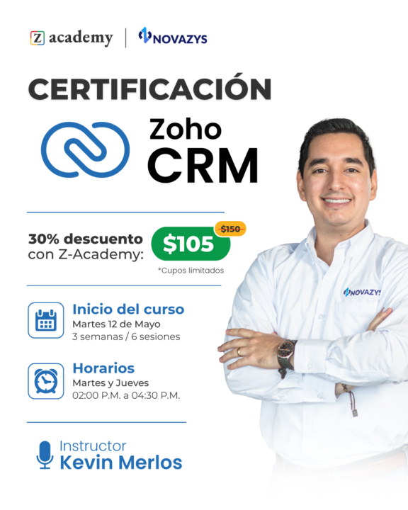 ⭐Certificación en Zoho CRM 2026