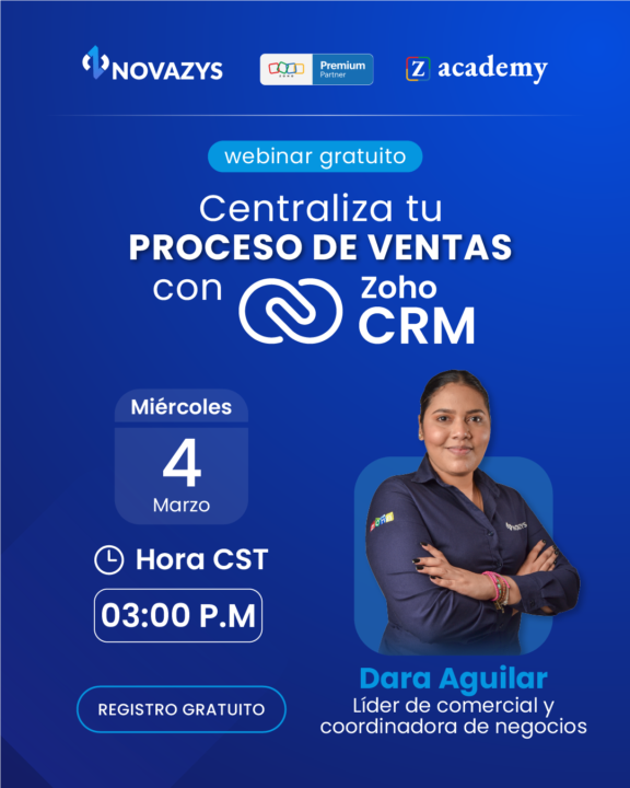 🔔Nueva Fecha : Webinar Zoho CRM