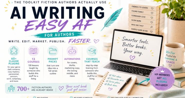 AI Writing Easy AF for Authors