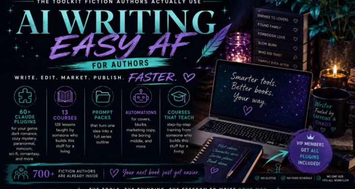 AI Writing Easy AF for Authors
