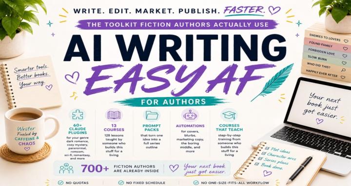 AI Writing Easy AF for Authors